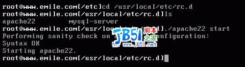 FreeBSD6.2上搭建apache2.2.4+mysql5.1.7+php5.2.1+phpmyadmin