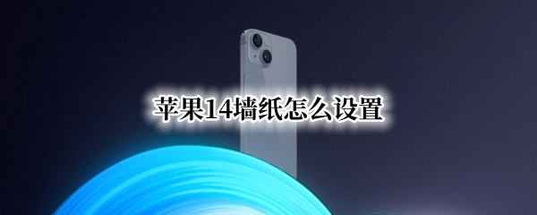 苹果14墙纸怎么设置 iphone12怎么设置墙纸