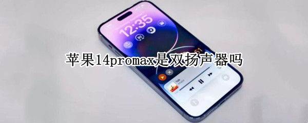 苹果14promax是双扬声器吗（苹果13promax是双扬声器吗）