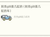 别克gl8是几缸的（别克gl8是几缸的车）