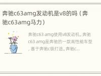 奔驰c63amg发动机是v8的吗（奔驰c63amg马力）