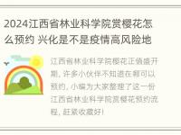 2024江西省林业科学院赏樱花怎么预约 兴化是不是疫情高风险地区