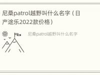 尼桑patrol越野叫什么名字（日产途乐2022款价格）