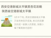 西安空港新城太平镇赏杏花攻略 陕西省空港新城太平镇