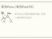 华为Pura（华为Pure70）