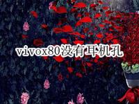 vivox80没有耳机孔 vivox70没有耳机孔