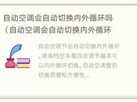 自动空调会自动切换内外循环吗（自动空调会自动切换内外循环吗为什么）